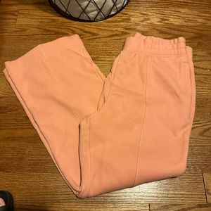 Fabletics Peach wide leg sweats